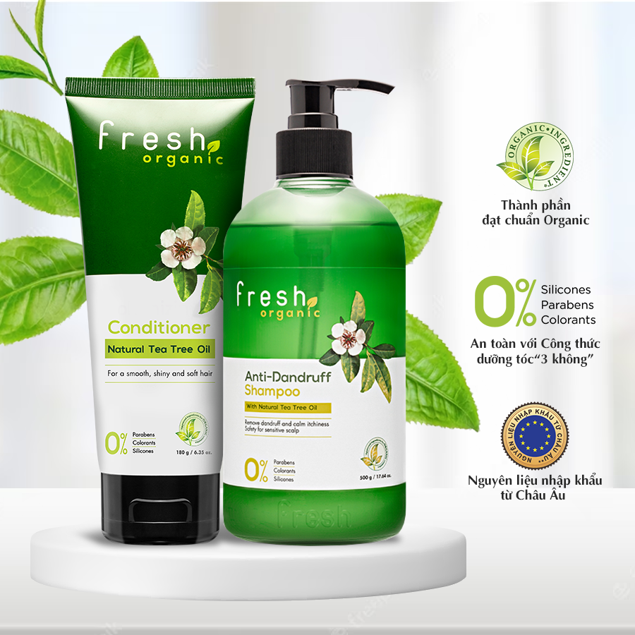 Fresh Organic shampoo - Anti-dandruff