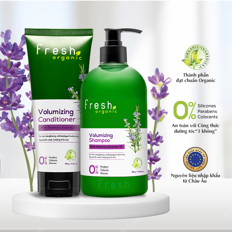 Fresh Organic shampoo - Volumizing