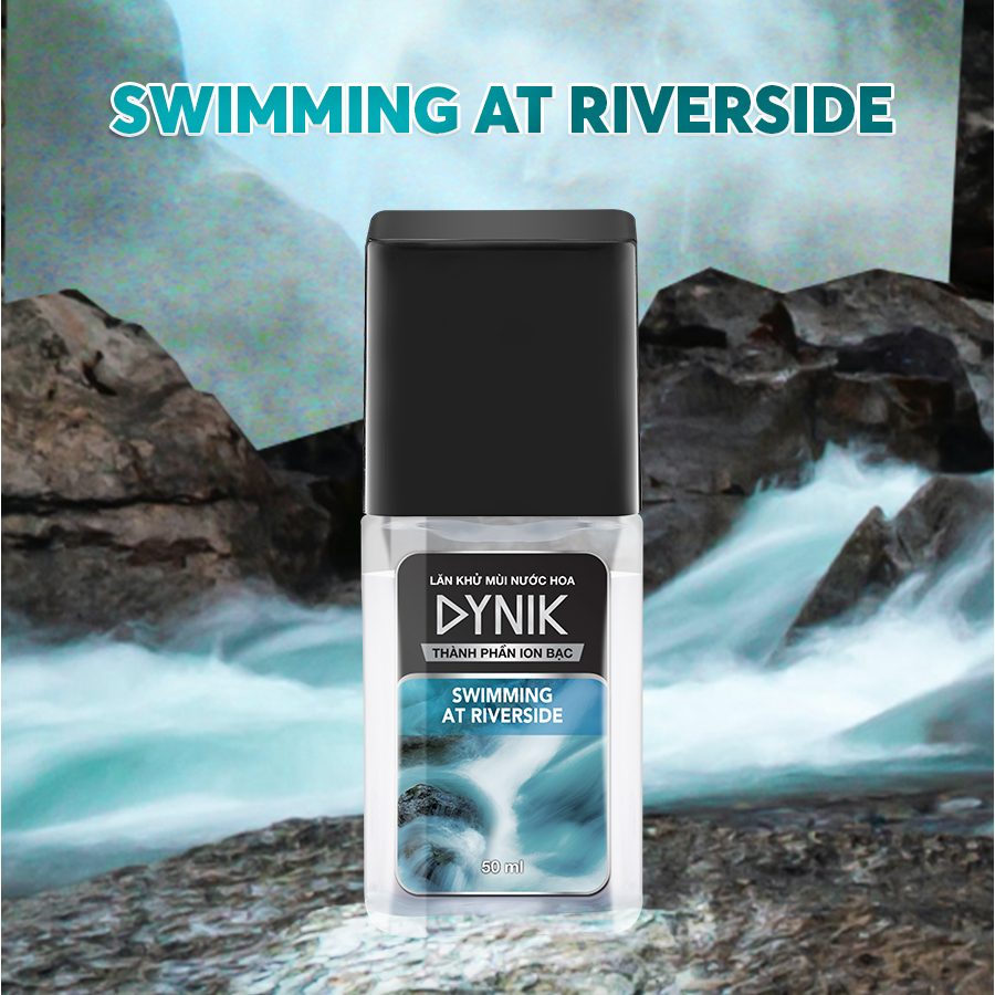 Deodorant roll on - Swimming at riverside